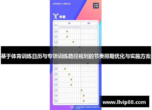 基于体育训练日历与专项训练路径规划的节奏排期优化与实施方案
